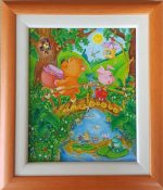 Альона Топалова Мечо Пух 18 х 22 - 330лв