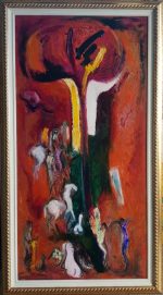 Петър Пиронков Старото дърво 60х120 №590€ +н.р.