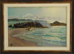 Стефан Петров 35x51 -№250н.р.48-850лв с рамка