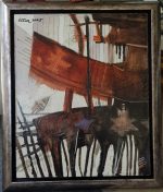 Стойл Мирчев абстрактна 38х46 №100 -720лв