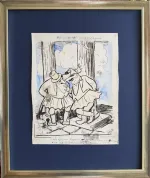 Стоян Венев турчин и грък№250 - 25x33